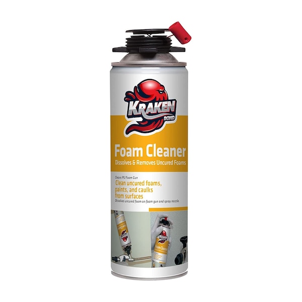 Krakenbond Krakenbond Foam Gun Cleaner, Sealant Remover, Dissolves